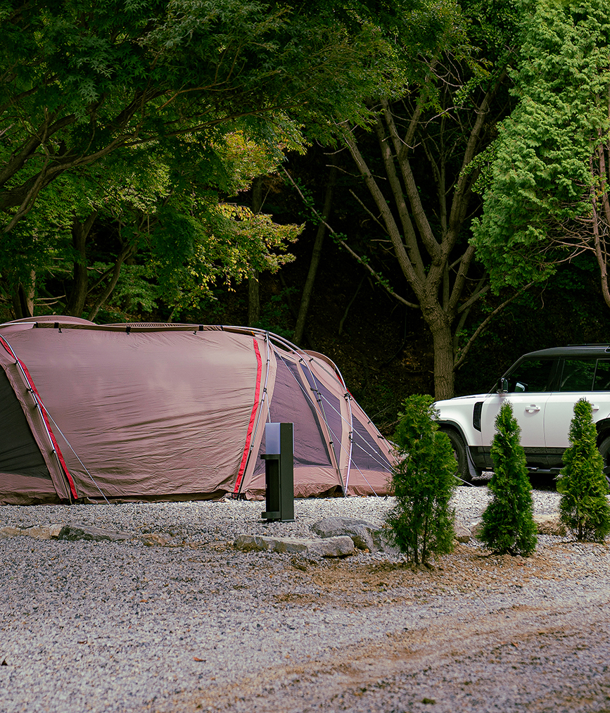 자연 속 프라이빗 캠핑